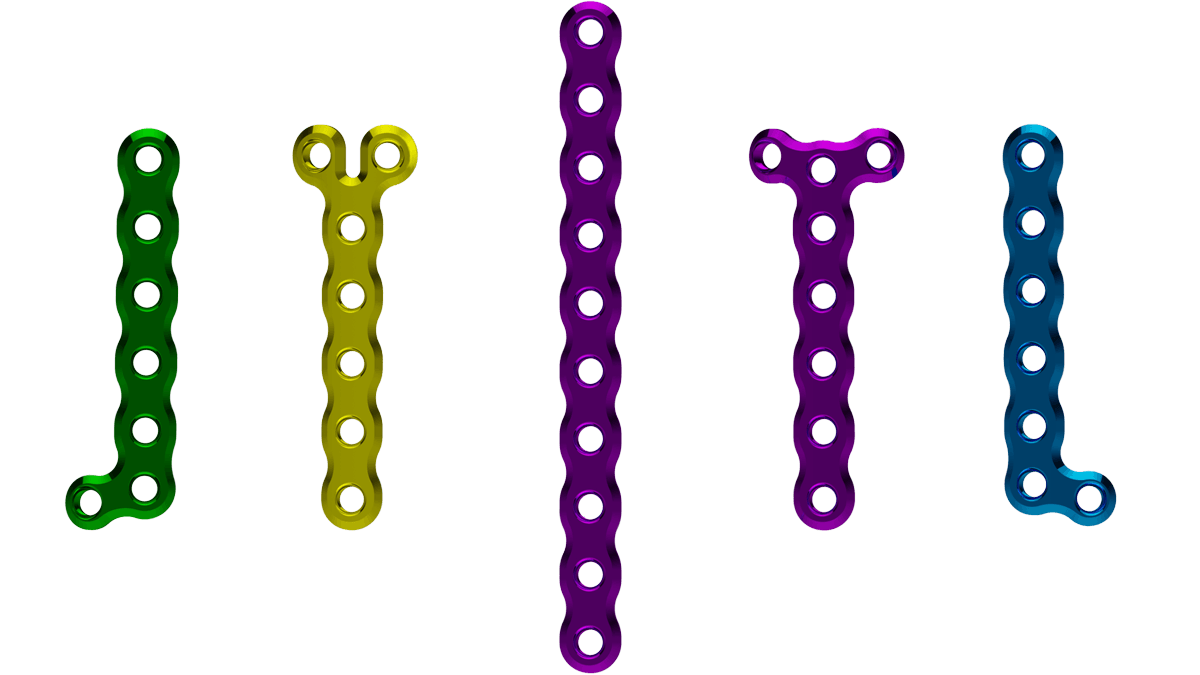 Universal Mini Plates — view 1